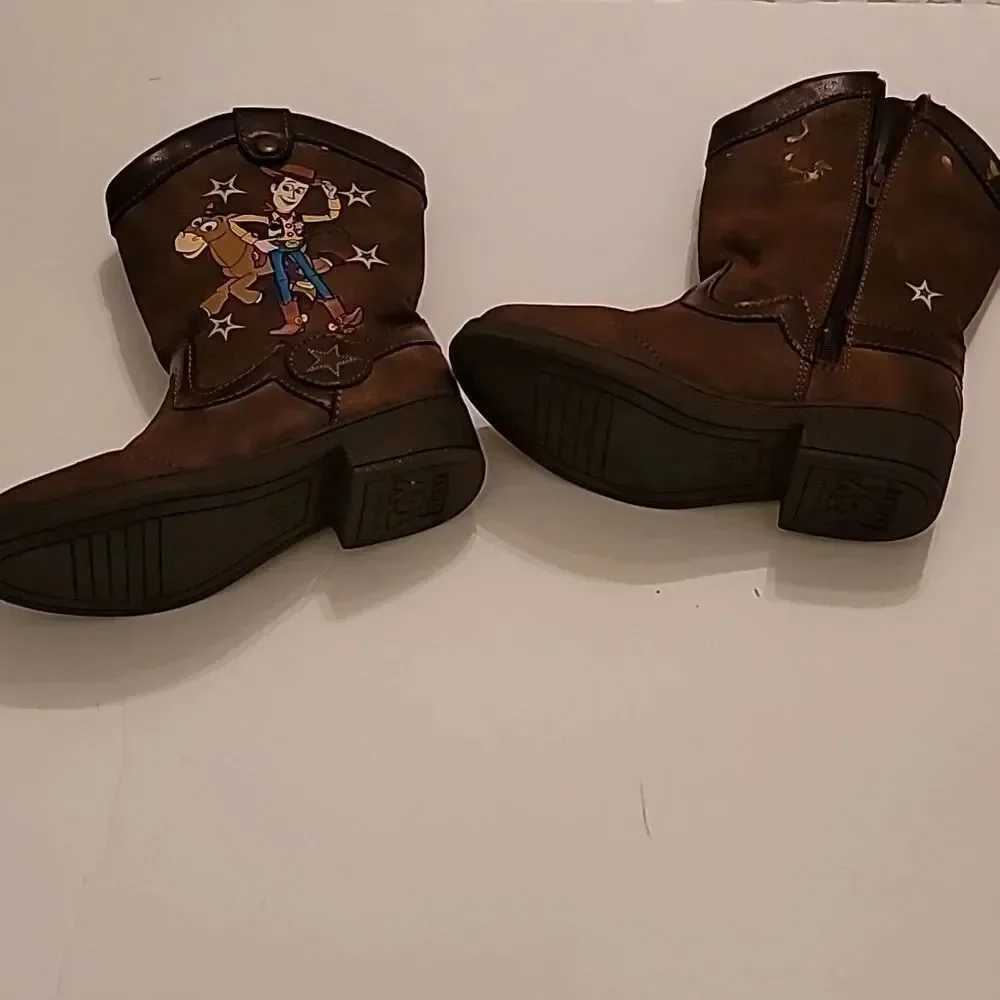 GIRL TOY STORY ZIPPER CLOSURE BOOTS